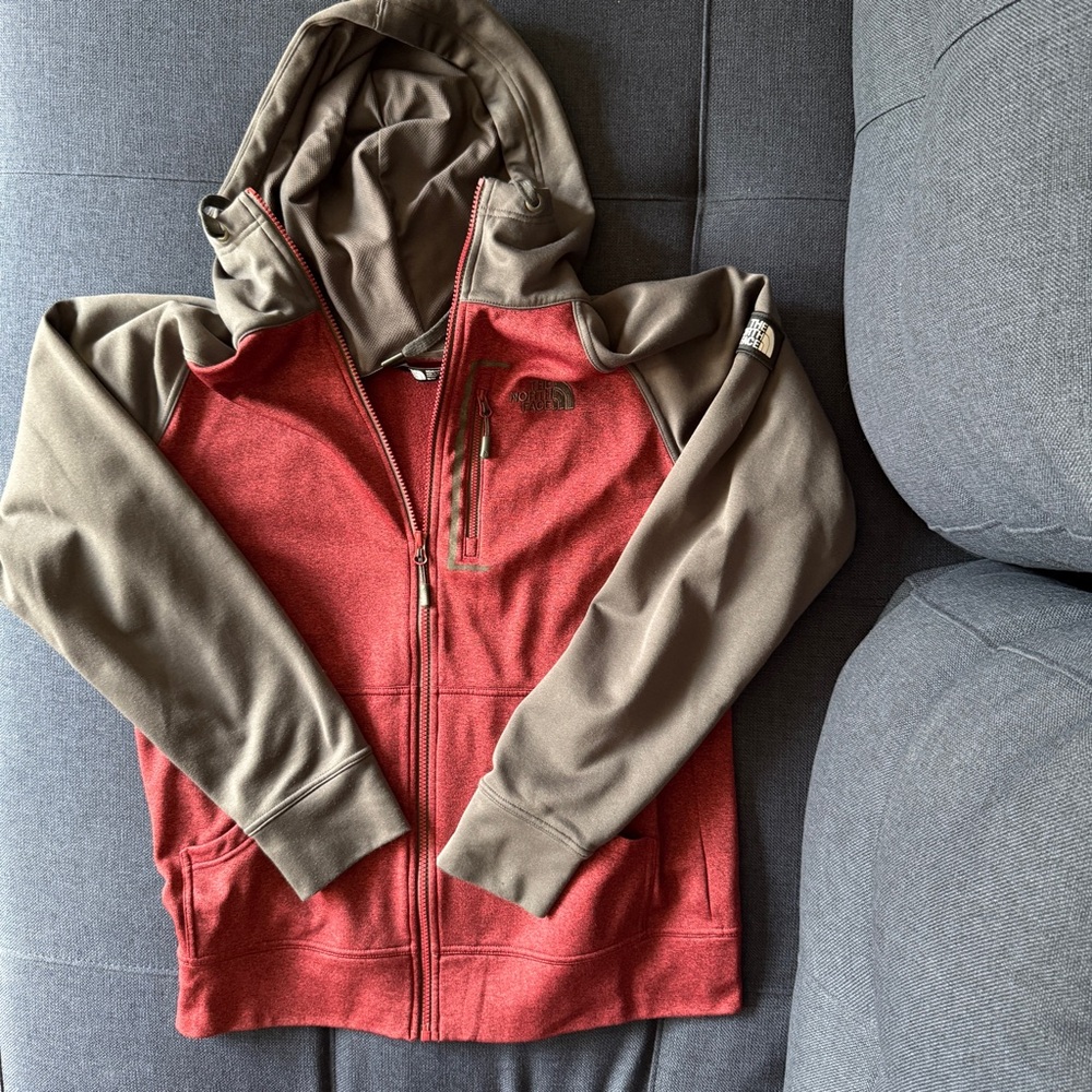 The North Face Long Sleeve Hoodie Sweater Jacket